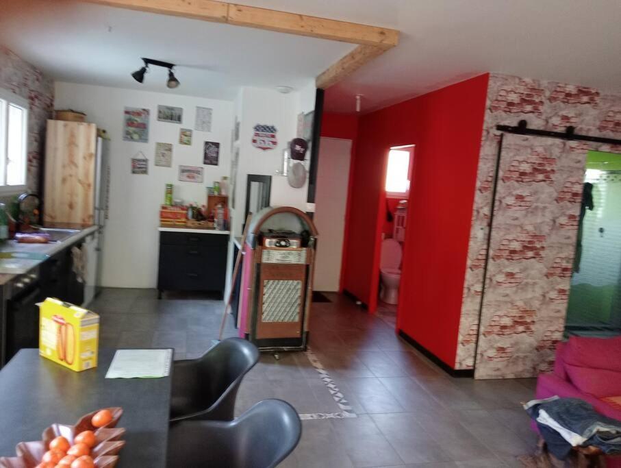Maison 70M2 Calme Vue Sur Foret Salles  Luaran gambar